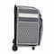 Everything Mary Gray & White Diamond Rolling Scrapbook Travel Case